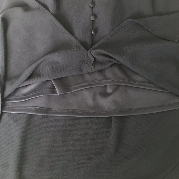 monteau Faux Button Front Full Skirt - Picture 5 of 10